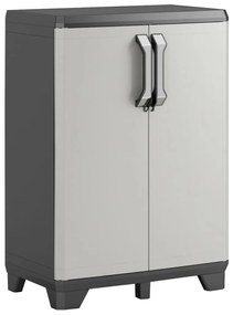 Keter Ντουλάπι Αποθήκευσης Χαμηλό Gear Μαύρο / Γκρι 97 εκ.