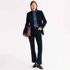 Σακάκι από κοτλέ βελούδο, ίσια γραμμή, με κουμπιά