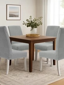 Ελαστικά καλύμματα τραπεζαρίας LINEPLAY GREY