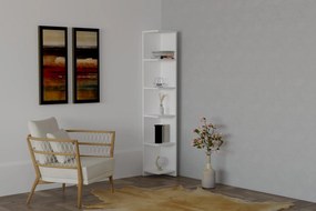 Βιβλιοθήκη Λευκό NOVARAL 25x25x160