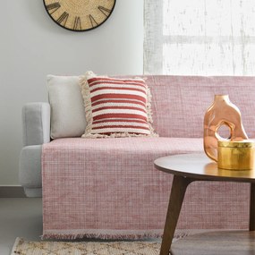 Ριχτάρι Καναπέ Τριθέσιου (180x300) Ravelia Quadro Terracotta