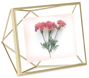 Κορνίζα Prisma 10X15 313016-221 Mat Brass Umbra Metal, Glass