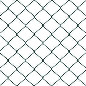 vidaXL Φράκτης Πράσινο 10 x 0.8 μ Μέταλλο