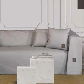 Αδιάβροχο Ριχτάρι Διθέσιου Καναπέ (180x250) Greenwich Polo Club Premium 3926 L.Grey
