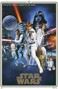 Αφίσα Star Wars - 40th Anniversary One Sheet, (61 x 91.5 cm)