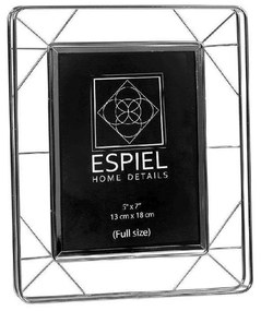 Κορνίζα FAM532 13x18cm Silver Espiel Metal