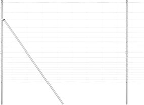 vidaXL Στύλος Περιφράξεων Γαλβανισμένο 25 x 1,6 μ Ατσάλι