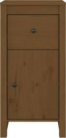 vidaXL Ντουλάπι Καφέ Μέλι 40x35x80 εκ. από Μασίφ Ξύλο Πεύκου