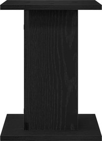 vidaXL Βάσεις Ηχείων 2 pcs Μαύρη Οξυά 30 x 30 x 40 cm