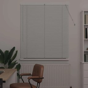 vidaXL Βενετσιάνικες Ρόδες Λευκό 175 x 110 εκ Αλουμίνιο