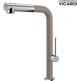 Armando Vicario Tozo 48580 Granite - Μπαταρία Κουζίνας Γρανιτη με Ντους - Concrete / Beton