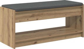 vidaXL Παγκάκι Χαλωρίου Τεχνίτικη Δρυς 103 x 38 x 45 εκ
