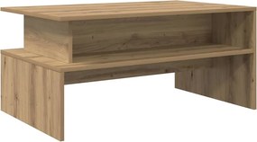 vidaXL Τραπεζάκι σαλονιού Artisan Oak 90 x 55 x 42,5 εκ