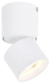 ΕΠΙΤΟΙΧΟ Φ/Σ LED 5W COB 80° 3000K 400LM ΛΕΥΚΟ ΑΛΟΥΜΙΝΙΟ D5,6XH10CM PLUTO ACA RA33LEDS6WH