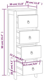 ΣΥΡΤΑΡΙΕΡΑ 30 X 30 X 90 ΕΚ. ΑΠΟ ΜΑΣΙΦ ΞΥΛΟ TEAK 340741