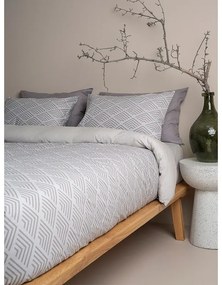 Σετ Σεντόνια Cotton Feelings 2048 Grey Υπέρδιπλο (235x270)