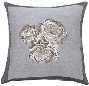 Διακοσμητική Μαξιλαροθήκη Carmen Grey Nima 50Χ50 Cotton-Polyester