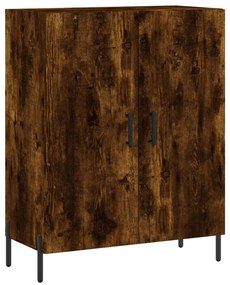vidaXL Ντουλάπι Καπνιστή Δρυς 69,5x34x180 εκ. από Επεξεργασμένο Ξύλο