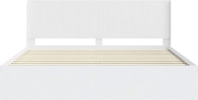 vidaXL Καλάθι με αποθήκη και κεφαλάρι Λευκό 200 x 200 cm