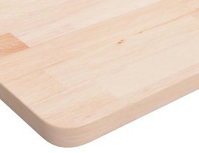 vidaXL Πάγκος Μπάνιου 100 x 50 x 2,5 εκ. Ακατέργαστο Μασίφ Ξύλο