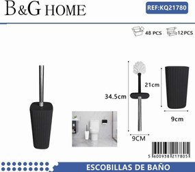 Βουρτσάκι τουαλέτας - Πιγκάλ - Black - 21780