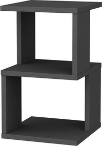 Κομοδίνο Ανθρακί CLOTRE 29.6x29.6x49.4