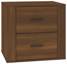 vidaXL Κομοδίνο Καφέ Δρυς 50 x 39 x 47 εκ.