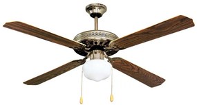 Ανεμιστήρας Οροφής με ένα φως BRONZE 60watt Airfun 804601