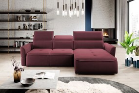 Γωνιακός καναπές Morello Mini-Magenta-Δεξιά