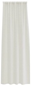 vidaXL Κουρτίνες με κουρτίνες 2 pcs Κρεμ 140x175cm Πολυεστέρας