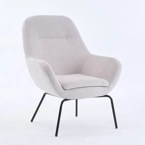 Πολυθρόνα (81.5x76x94.5) Spitishop Harbor Cloud Light Grey