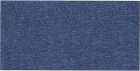 vidaXL Κεφαλάρι Τοίχου 12 pcs 30 x 15 cm Μπλε ύφασμα