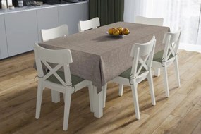 Τραπεζομάντηλο Μονόχρωμο Polycotton Αλέκιαστο 140x180εκ. Panama Mocca DimCol