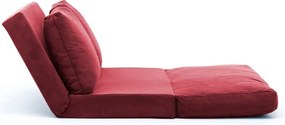 Διθέσιος Καναπές Κρεβάτι Κεραμιδί TAIDA 68x120x62