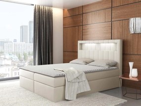 Επενδυμένο κρεβάτι Aspen-Ekrou-180 x 200