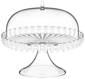 Τουρτιέρα Με Πόδι Dolce Vita 12580042 31x27cm Clear-White Guzzini Plastic
