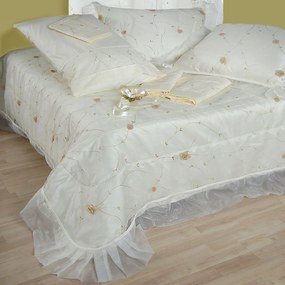 Σεντόνια Σετ 4Τμχ. 1011 Εκρού Viopros Υπέρδιπλo 240x250cm 100% Cotton