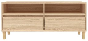 vidaXL Έπιπλο Τηλεόρασης Sonoma Δρυς 100 x 34,5 x 44,5 εκ. Επεξ. Ξύλο