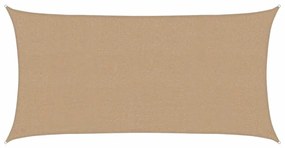 vidaXL Πανί Σκίασης Taupe 2 x 4 μ. από HDPE 160 γρ./μ²