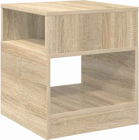 vidaXL End Table Δρύς Sonoma 40,5 x 40 x 45 εκ Επεξεργασμένο ξύλο