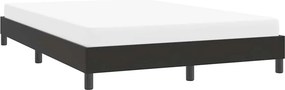 vidaXL Πλαίσιο κρεβατιού χωρίς στρώμα Μαύρο 140x220 cm Βελούδινο