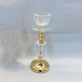 ΚΗΡΟΠΗΓΙΟ ΓΥΑΛΙΝΟ - ΜΕΤΑΛΛΙΚΟ ΧΡΥΣΟ 11x30cm|819-00237