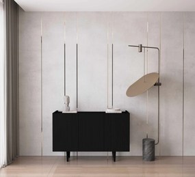 Κονσόλα Μαύρο CLOPRA 120x40x19