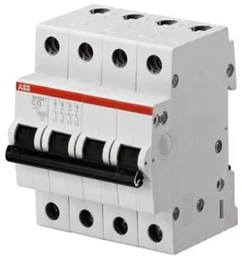 Αυτόματη Ασφάλεια SH204T-C6 Γκρι 6A Καμπύλη C 3kA SH200T 70371 ABB 70371