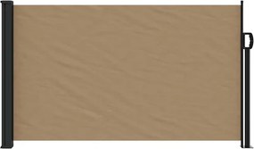 vidaXL Σκίαστρο Πλαϊνό Συρόμενο Taupe 120 x 500 εκ.