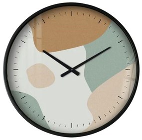 Ρολόι Τοίχου Mosa 021963 Φ40x6cm Multi Mdf,Μέταλλο,Γυαλί