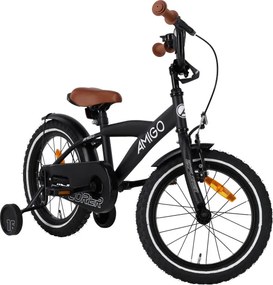 Explorer 16 Inch 23 cm Boys Coaster Brake Black/White
