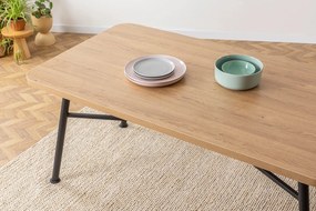 Τραπέζι Τραπεζαρίας Φυσικό NALA 160x75x90