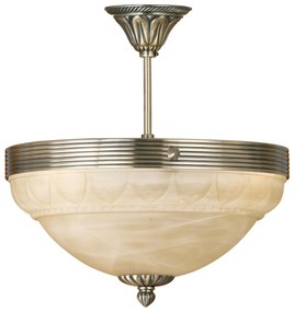 Φωτιστικό Οροφής Marbella 85856 Champagne Eglo Metal, Glass