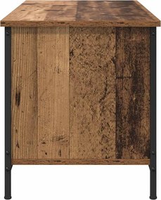 vidaXL Ντουλάπι TV Παλιό Ξύλο 100 x 40 x 45 cm Επεξεργασμένο ξύλο